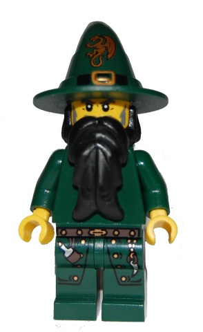 Kingdoms - Dark Green Wizard (cas435)