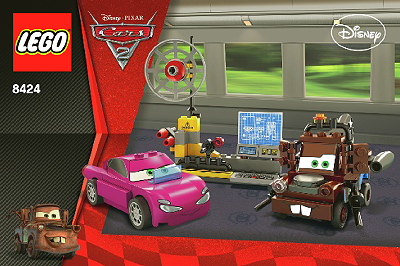 8424 Mater's Spy Zone (Certified) LEGO Cars