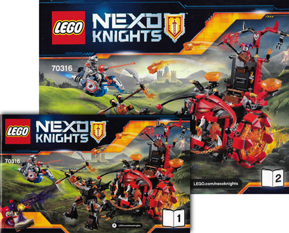 70316 Jestro's Evil Mobile (Used) LEGO Nexo Knights