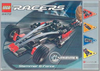 8470 Slammer G-Force (Used) LEGO Racers