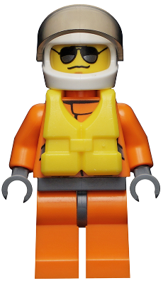 Coast Guard City - Helicopter Pilot, Life Jacket (cty0417)