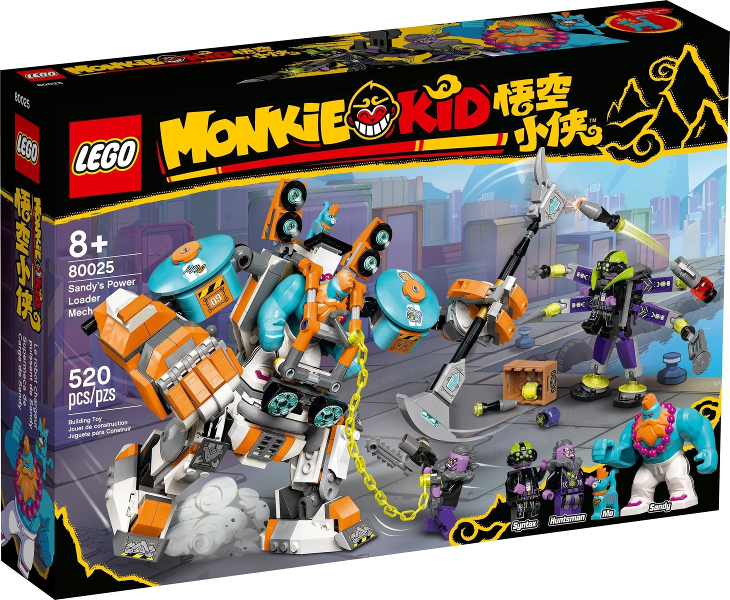 80025 Sandy's Power Loader Mech (Retired) LEGO Monkie Kid