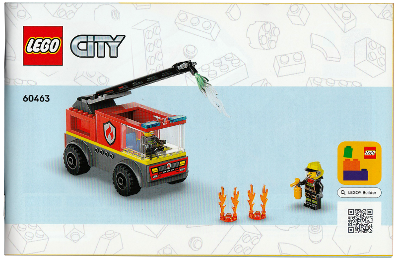 60463 Fire Ladder Truck (Certified) LEGO City