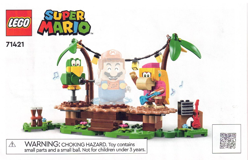 71421 Dixie Kong's Jungle Jam - Expansion Set (Certified) LEGO Super Mario