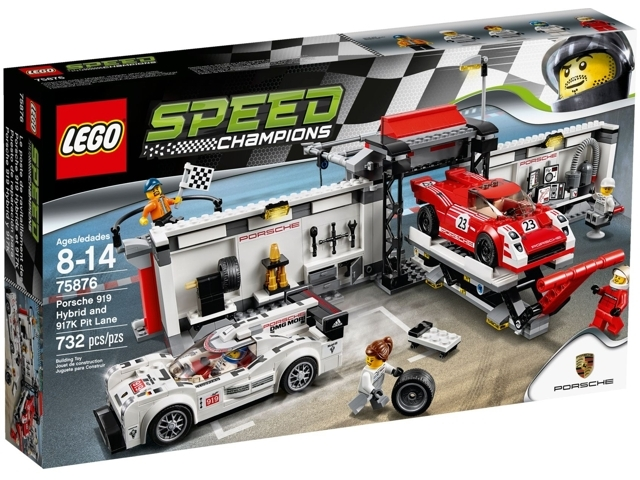 75876 Porsche 919 Hybrid and 917K Pit Lane (Retired) LEGO Speed Champions