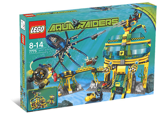 7775 Aquabase Invasion (Retired) LEGO Aquazone