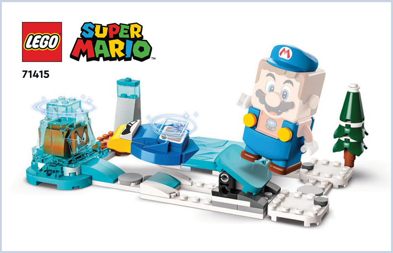 71415 Ice Mario Suit and Frozen World - Expansion Set (Used) LEGO Super Mario