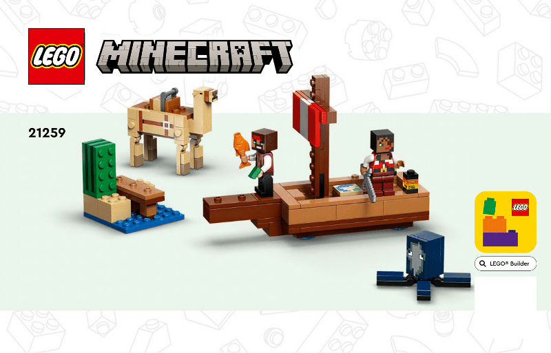 21259 The Pirate Ship Voyage (Used) LEGO Minecraft