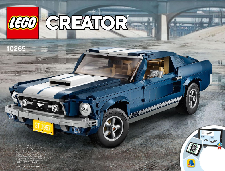 10265 Ford Mustang (Certified) LEGO Creator Expert
