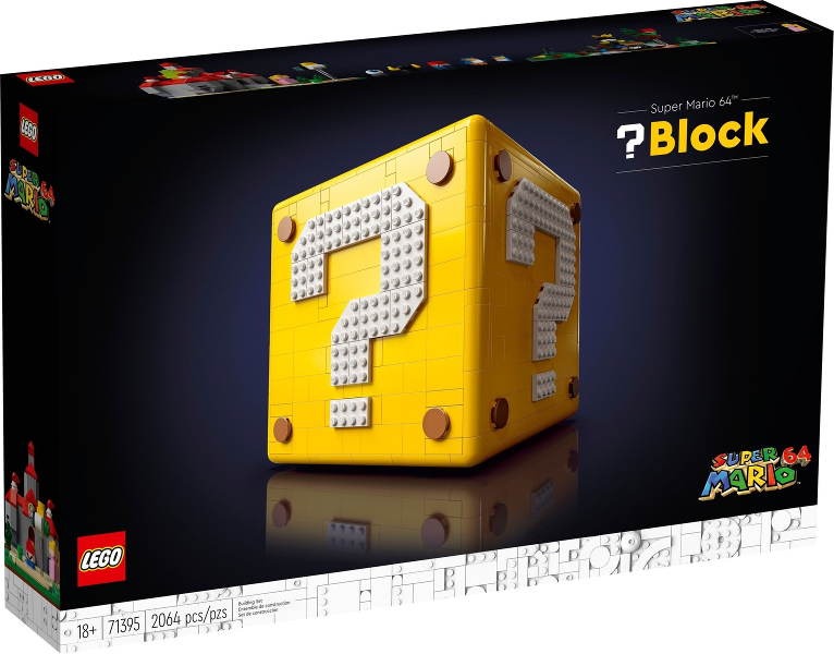 71395 Super Mario 64 Question Mark Block (Retired) LEGO Super Mario