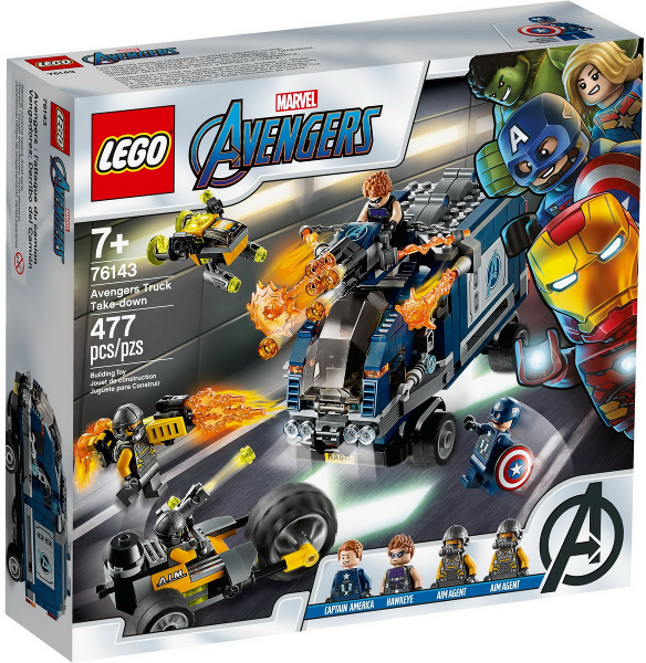 76143 Avengers Truck Take-down (Retired) LEGO Super Heroes