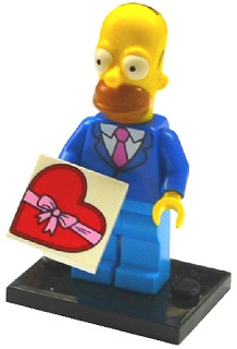 Date Night Homer - The Simpsons Series 2 Collectible Minifigure (colsim2-1)