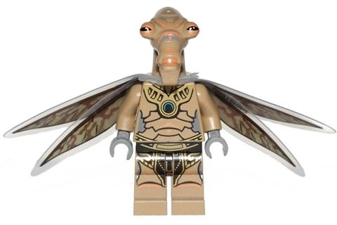 Geonosian Warrior - Dark Tan, with Wings (sw0381)