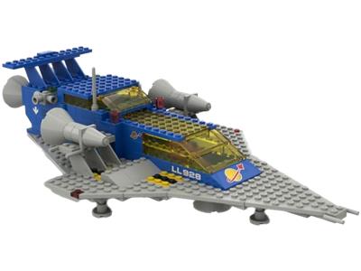928 Space Cruiser and Moonbase (Certified) LEGO Space