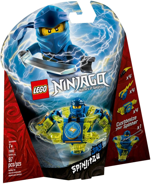 70660 Spinjitzu Jay (Retired) LEGO Ninjago