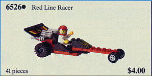6526 Red Line Racer (Retired) LEGO Town