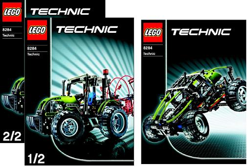8284 Dune Buggy / Tractor (Used) LEGO TECHNIC