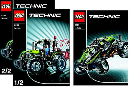 8284 Dune Buggy / Tractor (Used) LEGO TECHNIC