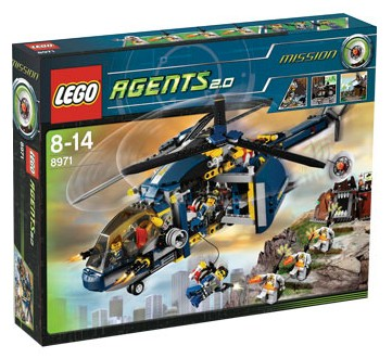 8971 Aerial Defense Unit (Retired) LEGO Agents
