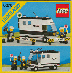 6676 Mobile Command Unit (Used) LEGO Town