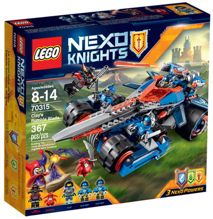 70315 Clay's Rumble Blade (Retired) LEGO Nexo Knights
