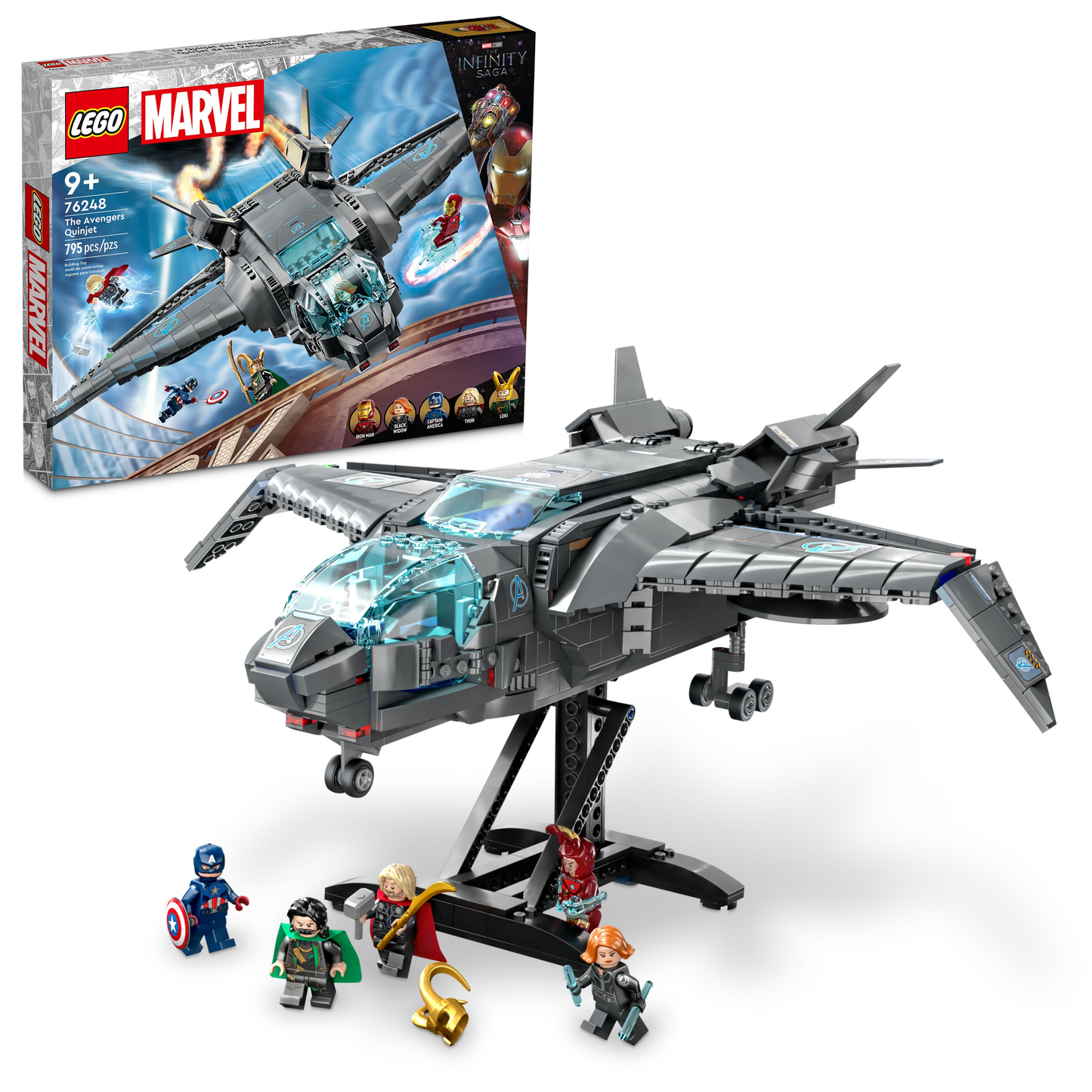 76248 The Avengers Quinjet (Retired) LEGO Marvel