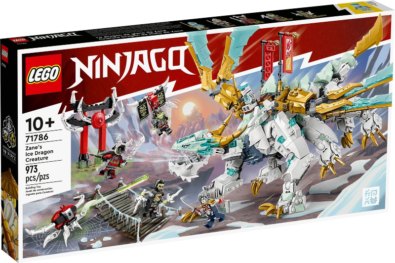 71786 Zane's Ice Dragon Creature (Retired) LEGO Ninjago