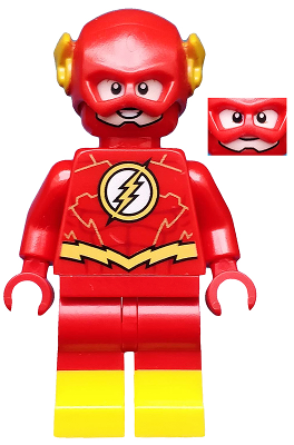 The Flash - Gold Outlines on Chest and Yellow Boots (sh0549)
