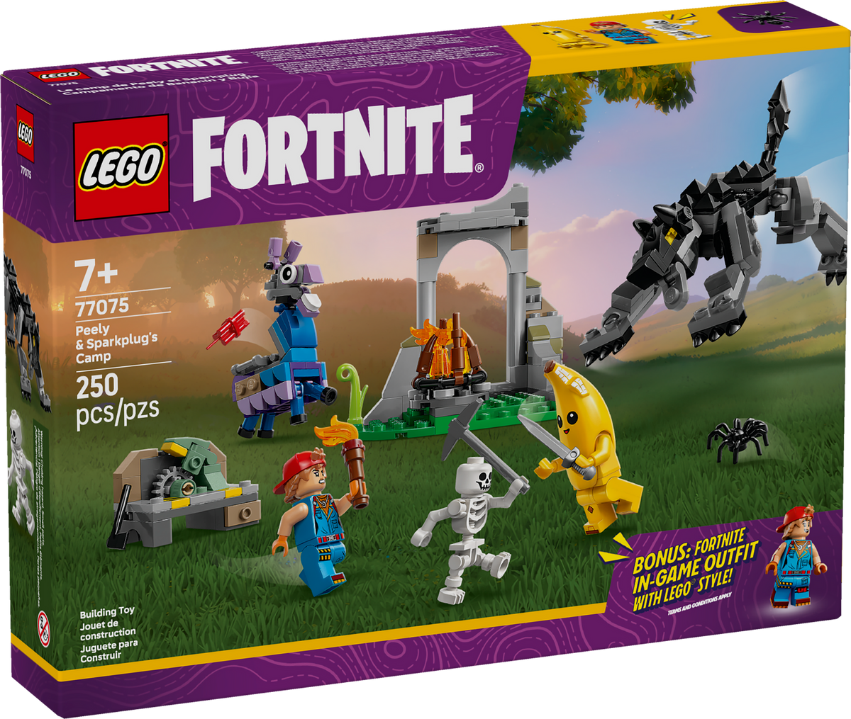 77075 Peely & Sparkplug's Camp
