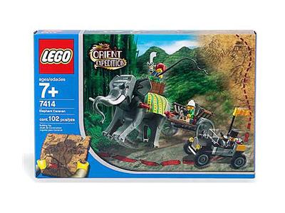7414 Elephant Caravan (Retired) LEGO Adventurers