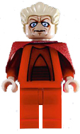 Chancellor Palpatine - Red Outfit, Dark Red Pauldrons, Large Eyes (sw0243)