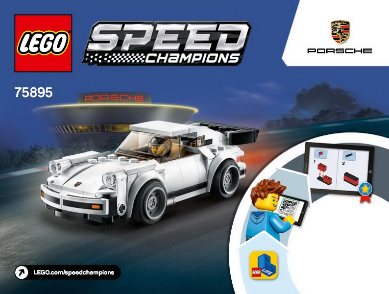 75895 1974 Porsche 911 Turbo 3.0 (Certified) LEGO Speed Champions