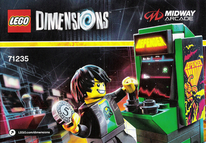 71235 Level Pack - Midway Arcade (Used) LEGO Dimensions