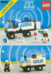 6450 Mobile Police Truck (Used) LEGO Town