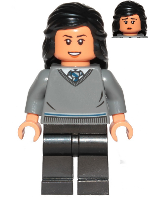 Cho Chang - Dark Bluish Gray Ravenclaw Sweater without Crest, Black Legs (hp223)