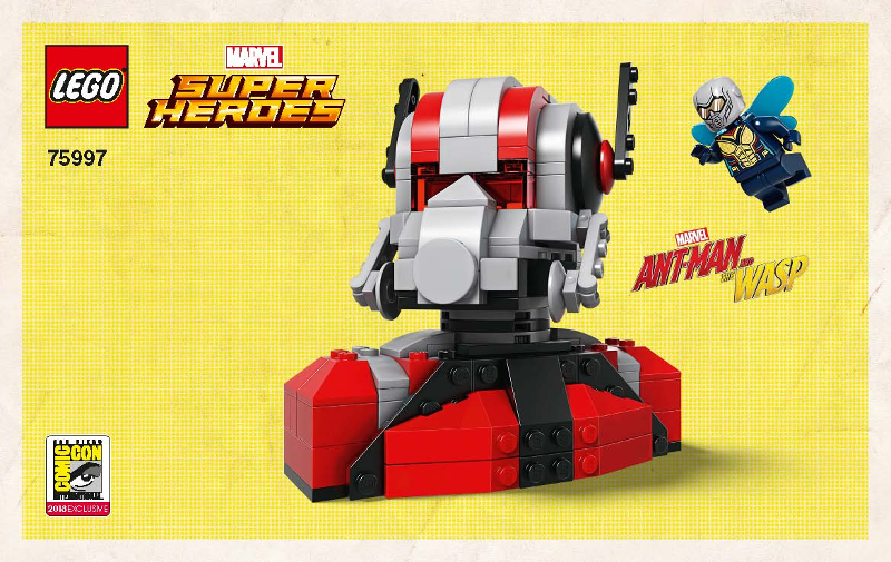 75997 Ant-Man & The Wasp (Comic-Con Exclusive) (Certified) LEGO Super Heroes
