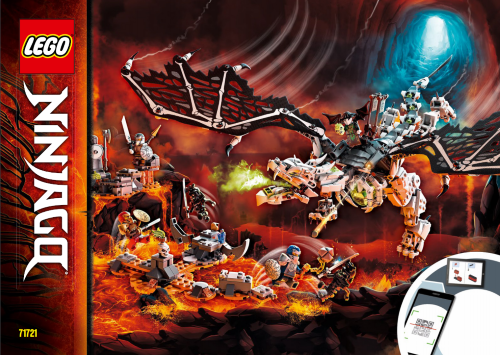 71721 Skull Sorcerer's Dragon (Certified) LEGO Ninjago