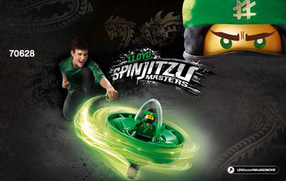 70628 Lloyd - Spinjitzu Master (Certified) LEGO The LEGO Ninjago Movie