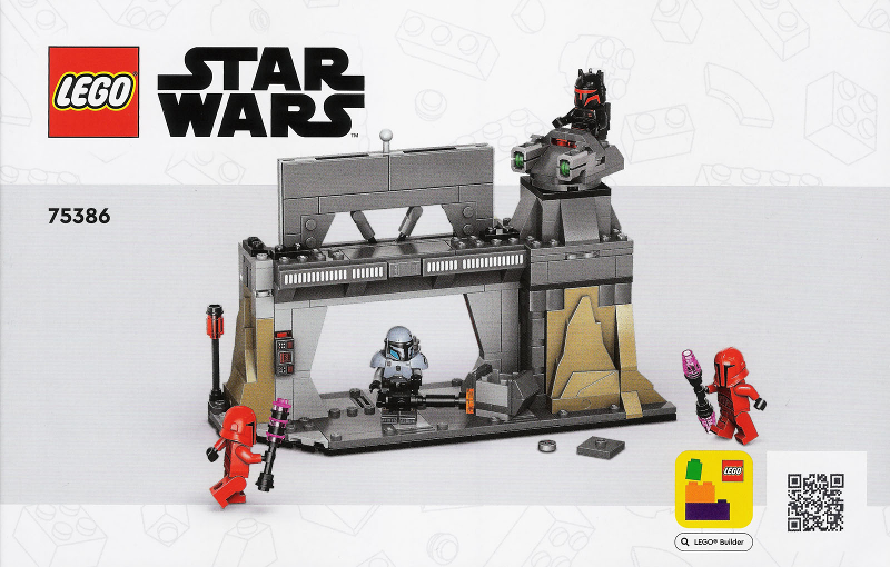 75386 Paz Vizsla and Moff Gideon Battle (Used) LEGO Star Wars