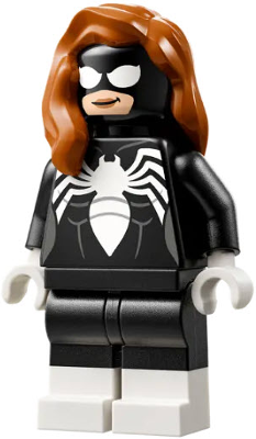 Spider-Woman - Black Outfit with White Boots (sh1027)