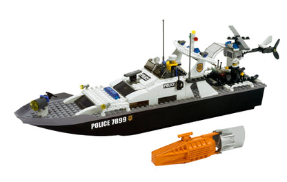 7899 Police Boat (Used) LEGO City