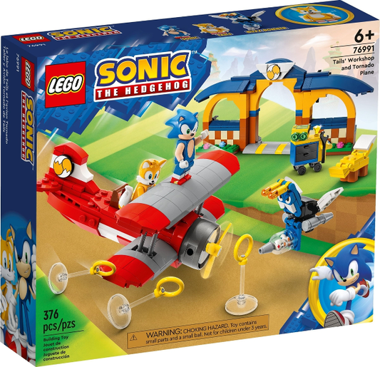 76991 Tails' Workshop and Tornado Plane (Retired) LEGO Sonic