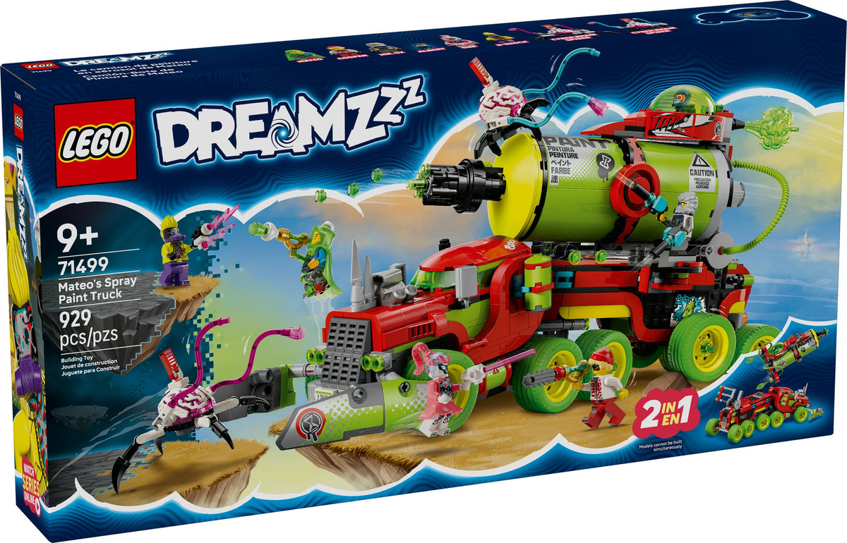 71499 Mateo's Spray Paint Truck (Retired) LEGO Dreamzzz