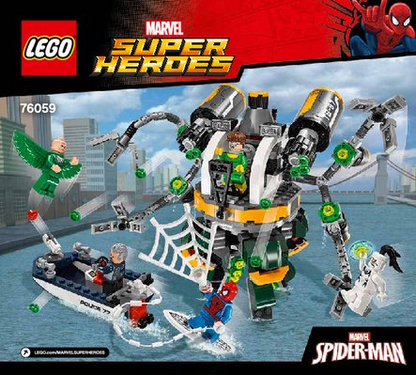 76059 Spider-Man: Doc Ock's Tentacle Trap (Certified) LEGO Super Heroes