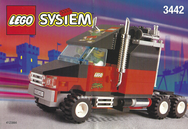 3442 LEGOLAND California Truck (Limited Edition) (Used) LEGO Town