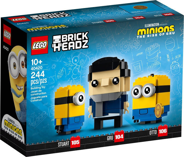 40420 Gru, Stuart & Otto (Retired) LEGO BrickHeadz