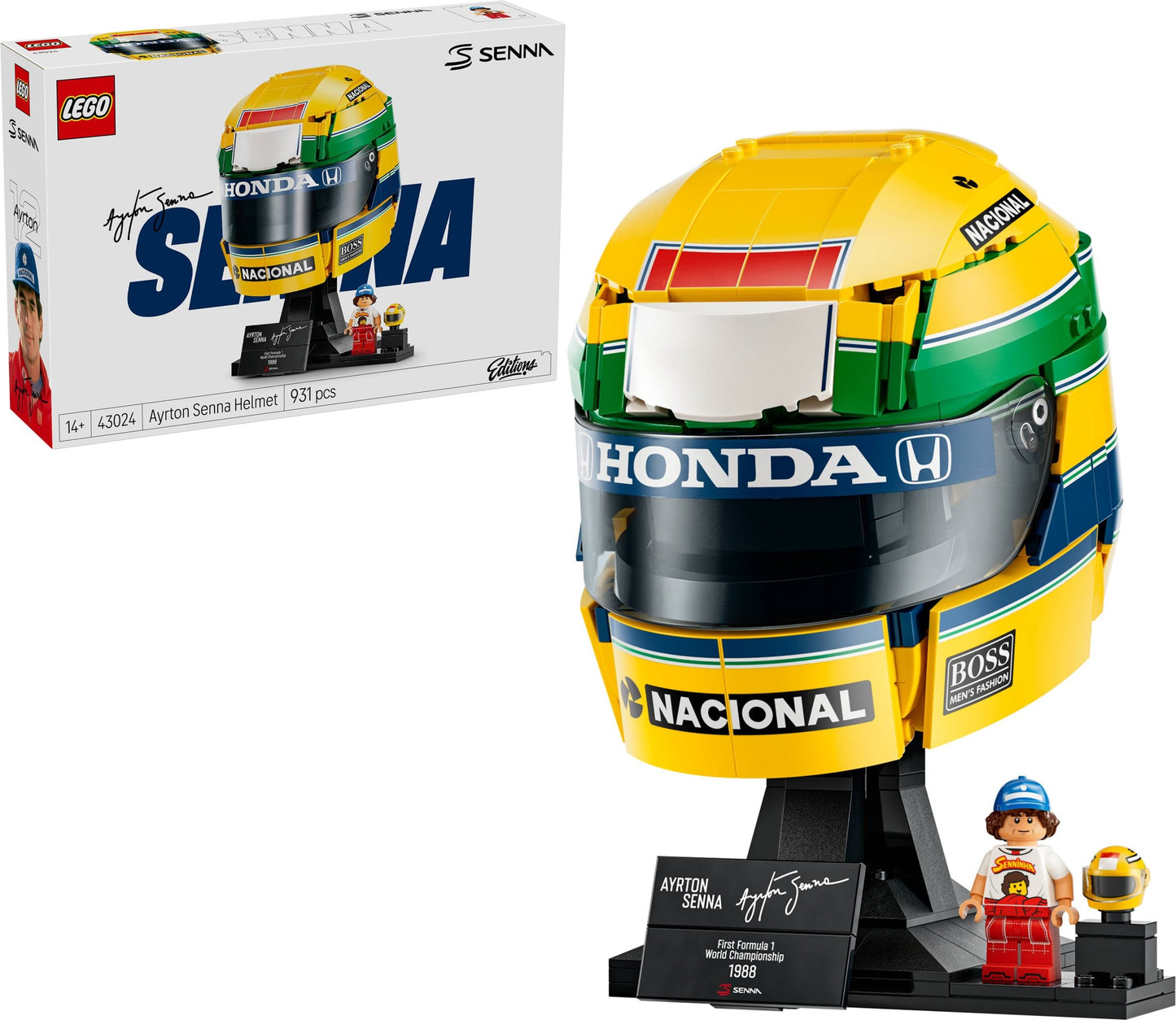 43024 Aryton Senna's Helmet