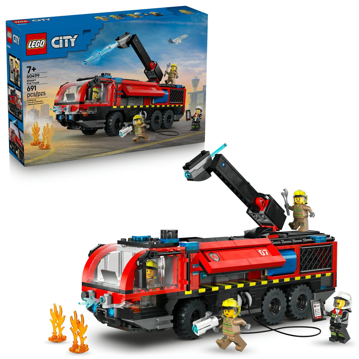 60499 Airport Fire Engine (Retired) LEGO City