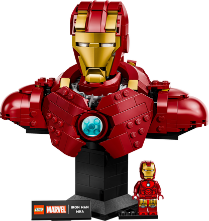 76327 Iron Man MK4 Bust (Retired) LEGO Super Heroes