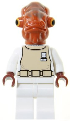 Admiral Ackbar - White Spacesuit (sw0247)
